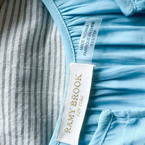 Ramy Brook Smocked Hester mini dress size XXS - Picture 5 of 5